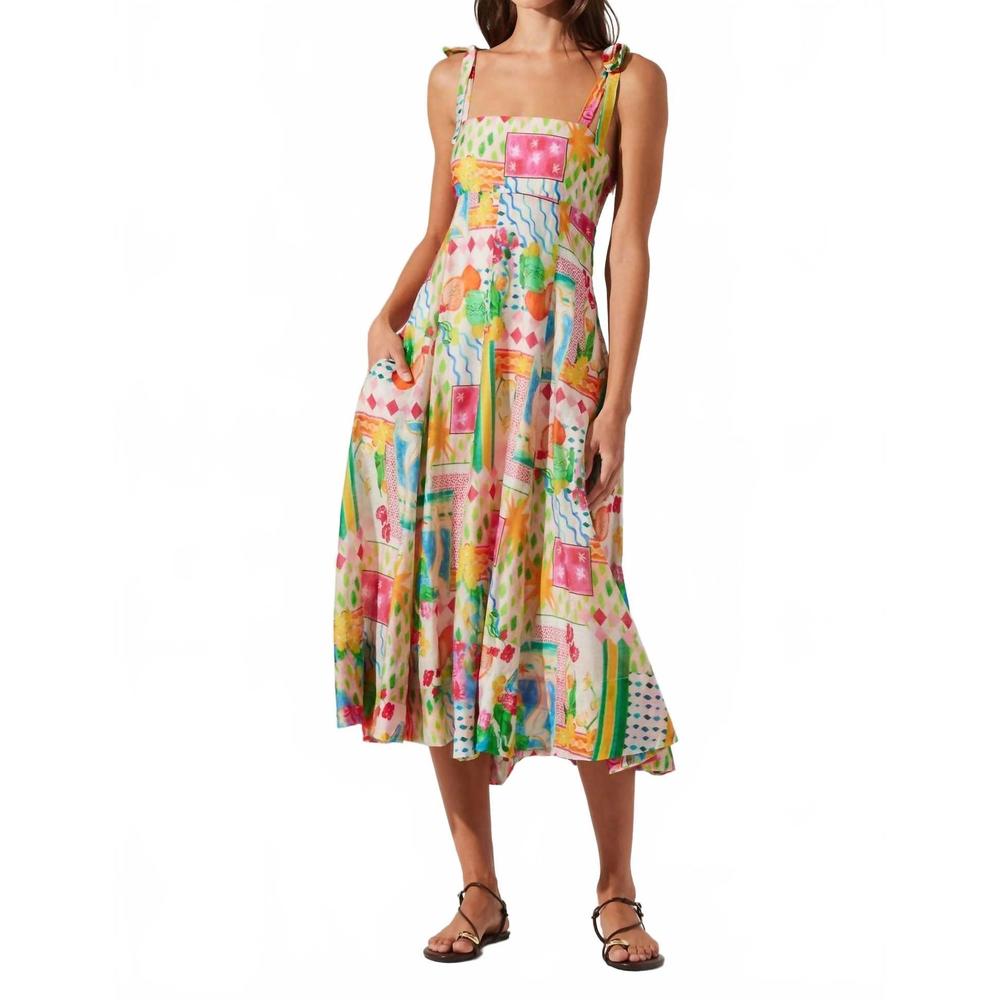 NEW ASTR shiann dress in multi
